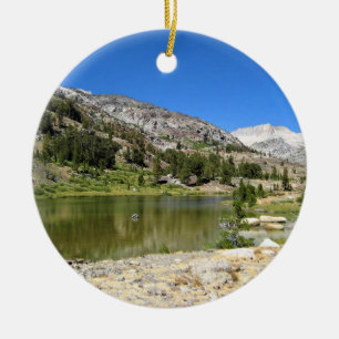 Décoration En Céramique Shell Lake, Tioga Pass,