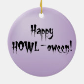 Décoration En Céramique Sheltie Halloween (Dos)