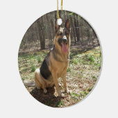 Décoration En Céramique shepard allemand 3 (Gauche)