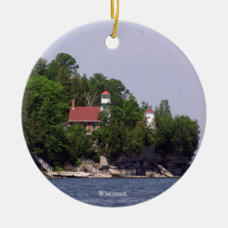 Décoration En Céramique Sherwood Point Lighthouse 2 sided ornament