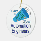 Décoration En Céramique Shout Out for Automation Engineers (Gauche)