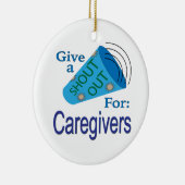 Décoration En Céramique Shout Out pour les aidants naturels (Droite)