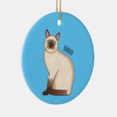 Décoration En Céramique Siamese cat cartoon (Droite)