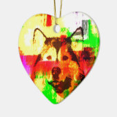 Décoration En Céramique Sibérie Husky Chig Art (Gauche)