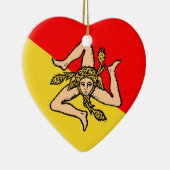 Décoration En Céramique Sicilien, Italie (Droite)