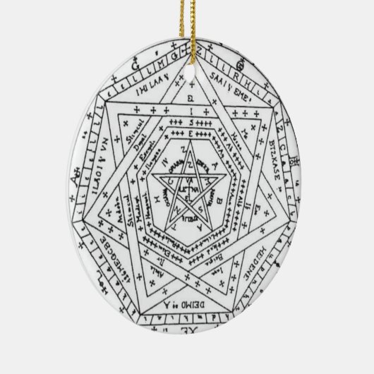 Décoration En Céramique Sigillum Dei Aemeth (Droite)