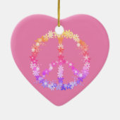 Décoration En Céramique Signal de paix (Dos)