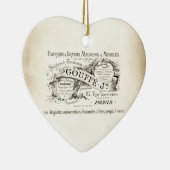 Décoration En Céramique Signe français de magasin (Droite)