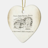 Décoration En Céramique Signe français de magasin (Gauche)