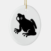 Décoration En Céramique Silhouette de Frog (Droite)