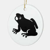 Décoration En Céramique Silhouette de Frog (Gauche)
