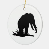 Décoration En Céramique Silhouette d'éléphant (Gauche)