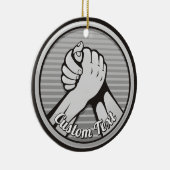 Décoration En Céramique Silver (Droite)