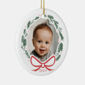 Décoration En Céramique Simple moderne Wreath Photo Ceramic Circle Ornemen (Droite)