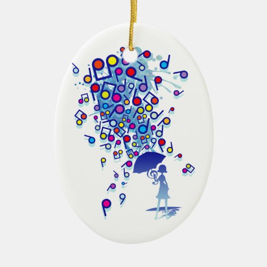 Décoration En Céramique Singin' dans la pluie (Devant)