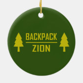 Décoration En Céramique Sion sac à dos (Dos)