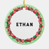 Décoration En Céramique Skateboard Vacances Cadeau en céramique (Dos)