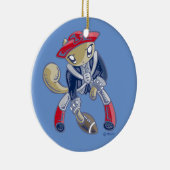 Décoration En Céramique Skribbles : Go Patriots (Droite)