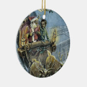 Décoration En Céramique Sleigh Ride 1 (Droite)