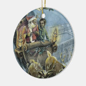 Décoration En Céramique Sleigh Ride 1 (Gauche)