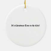 Décoration En Céramique Sleigh Ride 1 (Dos)