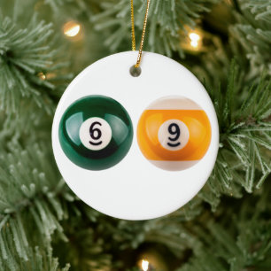Décoration En Céramique SlipperyJoe's 69 table de billard dur deux billiar