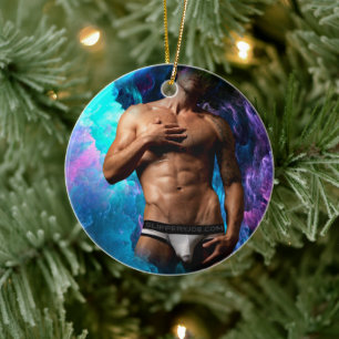 Décoration En Céramique SlipperyJoe's sous-vêtements pour hommes musclés r