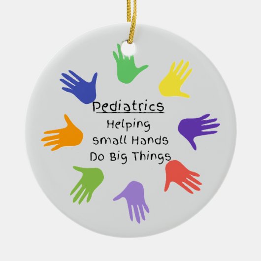 Décoration En Céramique Small Hands Ornament (Devant)