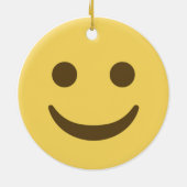 Décoration En Céramique Smiling emoji (Dos)