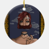 Décoration En Céramique Smoke (Dos)