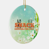 Décoration En Céramique Snack TEE Assez (Droite)
