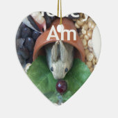 Décoration En Céramique Snacking de lapin mignon (Droite)