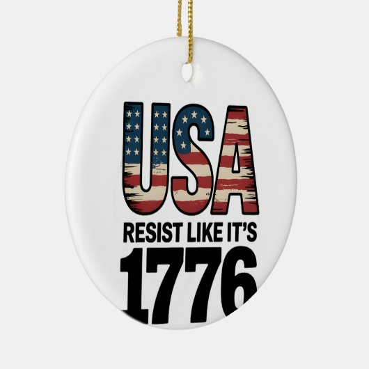 Décoration En Céramique Snakin'Like It's 1776 (Droite)