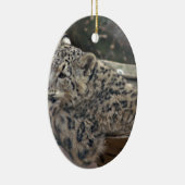 Décoration En Céramique Snow Leopard (Droite)