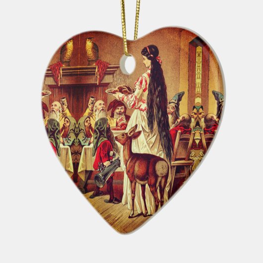 Décoration En Céramique Snow White (Gauche)