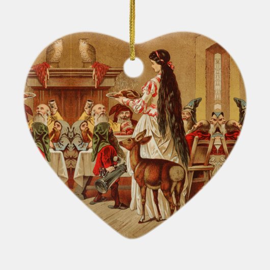 Décoration En Céramique Snow White (Dos)