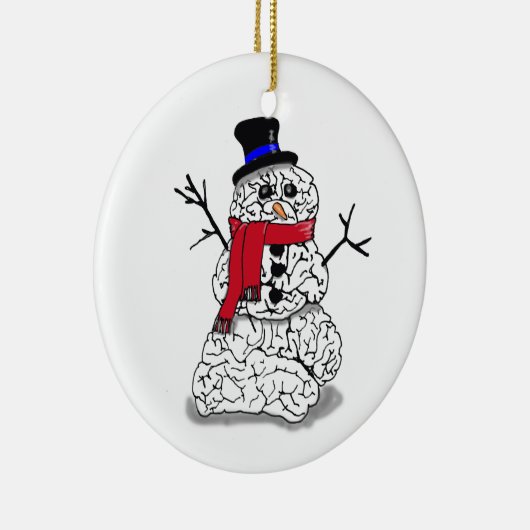 Décoration En Céramique Snowcerveau (Droite)