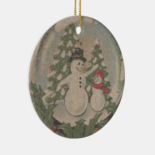 Décoration En Céramique Snowglobe (Droite)