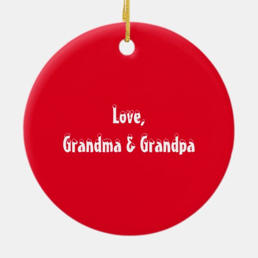 Décoration En Céramique Snowman (Dos)