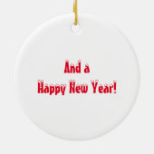 Décoration En Céramique Snowman (Dos)