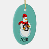 Décoration En Céramique Snowman mécanique (Droite)