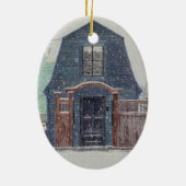 Décoration En Céramique Snowy Day (Dos)