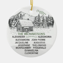 Snowy Mountain Winter Log Cabine X12