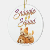 Décoration En Céramique Snuggle Squad  (Gauche)