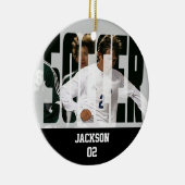 Décoration En Céramique Soccer ⚽ garde photo (Droite)