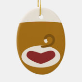 Décoration En Céramique Sock Singe Fille Arbre de Noël (Dos)