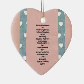 Décoration En Céramique Soeur Marshmallow Hearts (Droite)