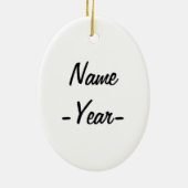 Décoration En Céramique Soins Esthétiques personnalisables (Dos)