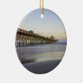 Décoration En Céramique Soirée De Paix Sur Folly Beach (Droite)