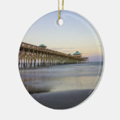 Décoration En Céramique Soirée De Paix Sur Folly Beach (Gauche)